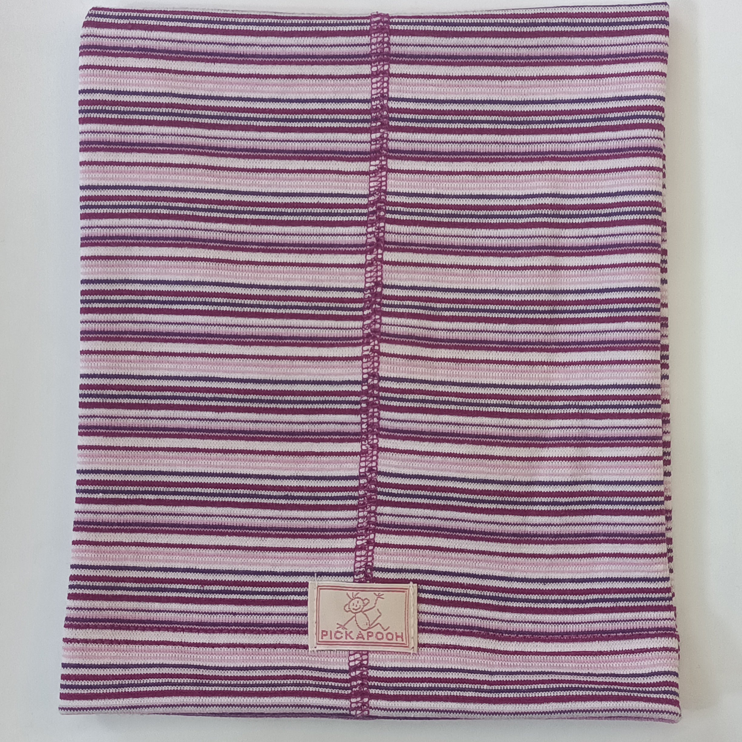 Scaldacollo in cotone per bambino e adulto / righine tanti colori rosa